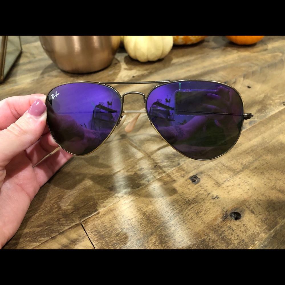 Purple Ray-Bans